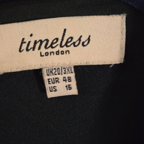 Timeless London Green Plaid Cropped Woolen Blazer Size 16 - Picture 6 of 8